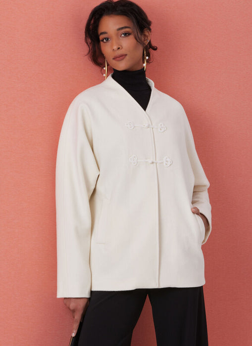 Butterick sewing pattern 7058 Misses' Jacket in Two Lengths from Jaycotts Sewing Supplies