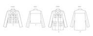 Butterick sewing pattern 7059 Misses Jacket in Two Lengths from Jaycotts Sewing Supplies