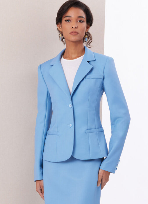 Butterick sewing pattern 7060 Misses’ Jacket, Skirt and Pants from Jaycotts Sewing Supplies