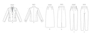 Butterick sewing pattern 7060 Misses’ Jacket, Skirt and Pants from Jaycotts Sewing Supplies