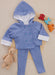 Butterick sewing pattern 7066 Babies Knit Coat with and without Hood and Leggings from Jaycotts Sewing Supplies