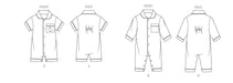 Butterick sewing pattern 7067 Babies Jumpsuit in Two Lengths from Jaycotts Sewing Supplies