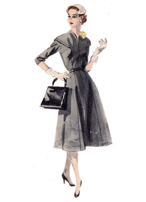 Butterick sewing pattern 7070 Misses' Capelet Yoked Dresses from Jaycotts Sewing Supplies