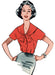 Butterick sewing pattern 7071 Misses' Blouse with Four Necklines from Jaycotts Sewing Supplies
