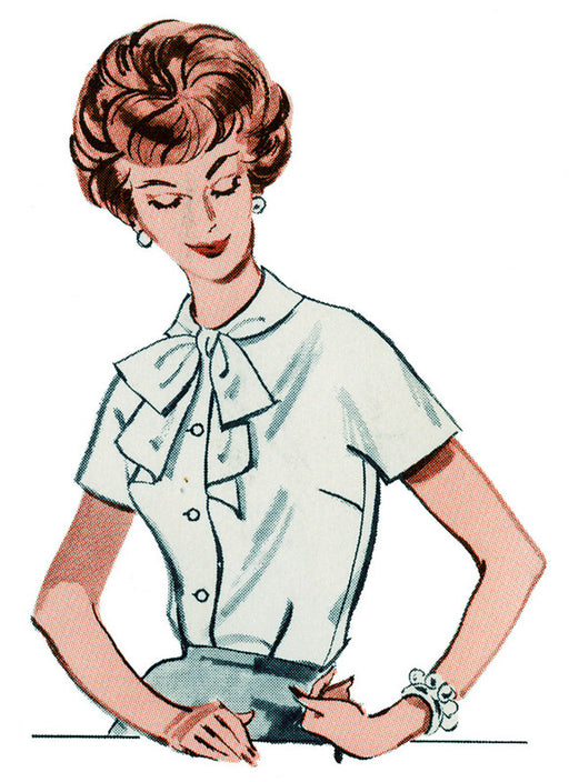 Butterick sewing pattern 7071 Misses' Blouse with Four Necklines from Jaycotts Sewing Supplies