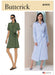 Butterick sewing pattern 7075 Misses' Wrap Front Shirtdress in Two Lengths from Jaycotts Sewing Supplies