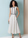Butterick sewing pattern 7076 Misses' and Women's Fit and Flare Dress in Two Lengths from Jaycotts Sewing Supplies