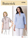 Butterick sewing pattern 7080 Misses' Stand Collar Blouse from Jaycotts Sewing Supplies