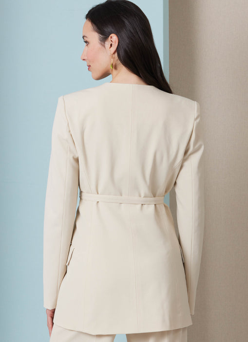 Butterick sewing pattern 7081 Misses' Jacket and Trousers from Jaycotts Sewing Supplies