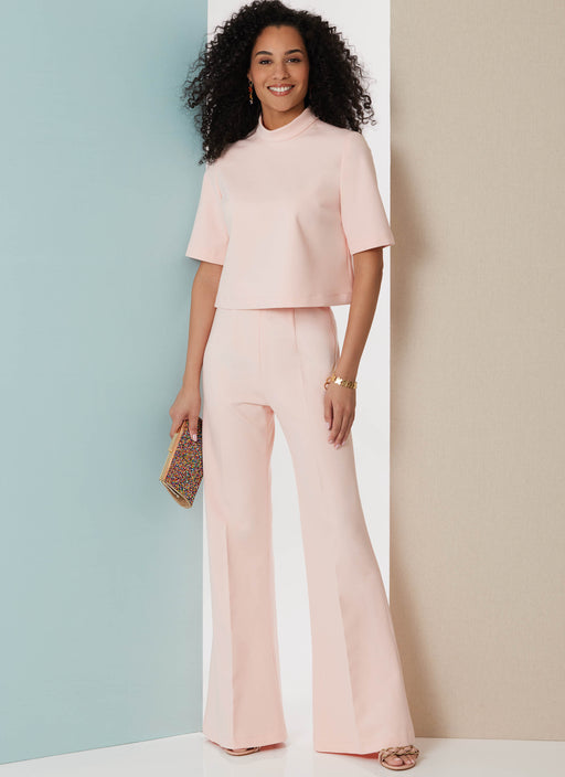 Butterick sewing pattern 7082 Misses' Tops, Pants and Skirt from Jaycotts Sewing Supplies