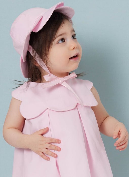 Butterick sewing pattern 7086 Toddlers' Dresses, Panties and Hat from Jaycotts Sewing Supplies