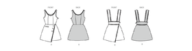 Burda Pattern 9198 Children's Dress and Skirt from Jaycotts Sewing Supplies