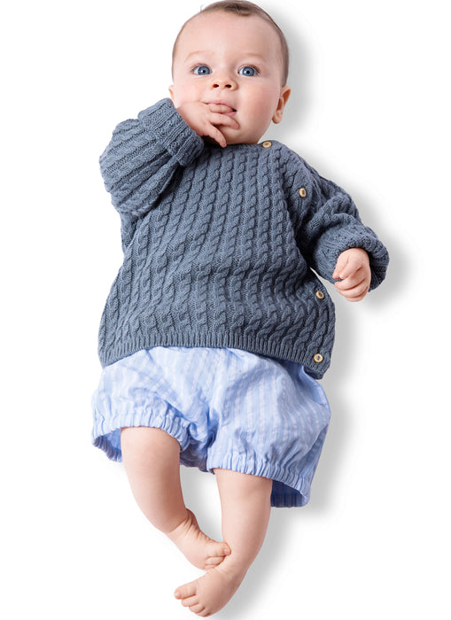 Burda style sewing pattern 9202 Babies Trousers from Jaycotts Sewing Supplies