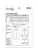 Burda style sewing pattern 9202 Babies Trousers from Jaycotts Sewing Supplies