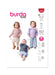 Burda style sewing pattern 9202 Babies Trousers from Jaycotts Sewing Supplies