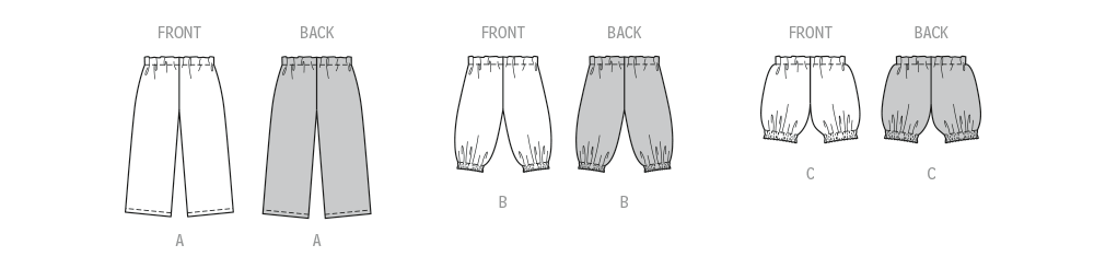 Burda style sewing pattern 9202 Babies Trousers from Jaycotts Sewing Supplies