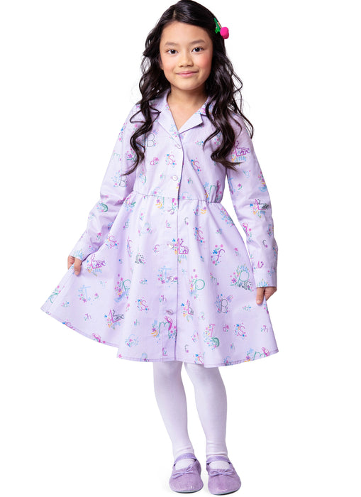 Burda Pattern 9206 Children's Dresses from Jaycotts Sewing Supplies