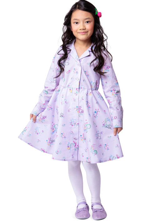 Burda Pattern 9206 Children's Dresses from Jaycotts Sewing Supplies