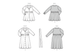 Burda Pattern 9206 Children's Dresses from Jaycotts Sewing Supplies