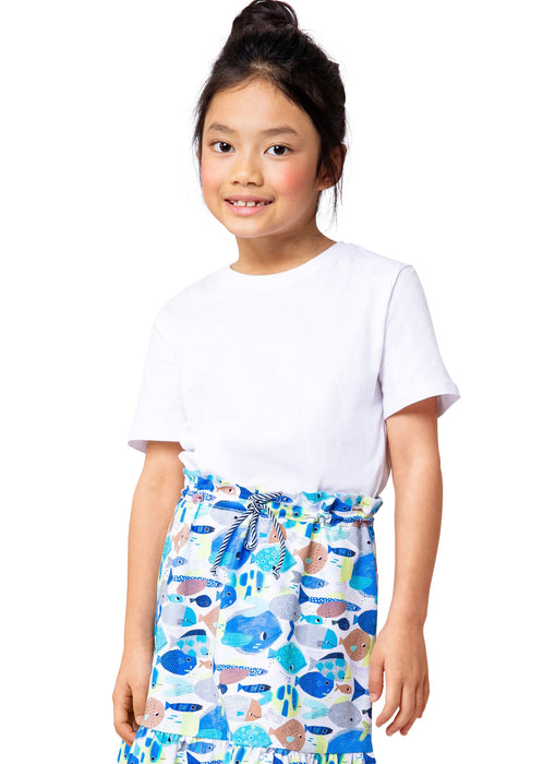 Burda Pattern 9210 Children's Mini Skirts from Jaycotts Sewing Supplies