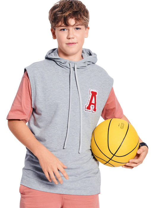 Burda style sewing pattern 9213 | Boy's Sweatshirt from Jaycotts Sewing Supplies