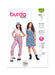 Burda style sewing pattern 9214 Dress and Shirt from Jaycotts Sewing Supplies
