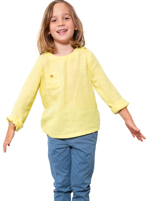 Burda Style Pattern 9227 Children's Shirt from Jaycotts Sewing Supplies