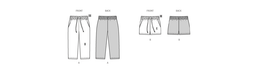 Burda Style Pattern 9228 Children's Pants from Jaycotts Sewing Supplies