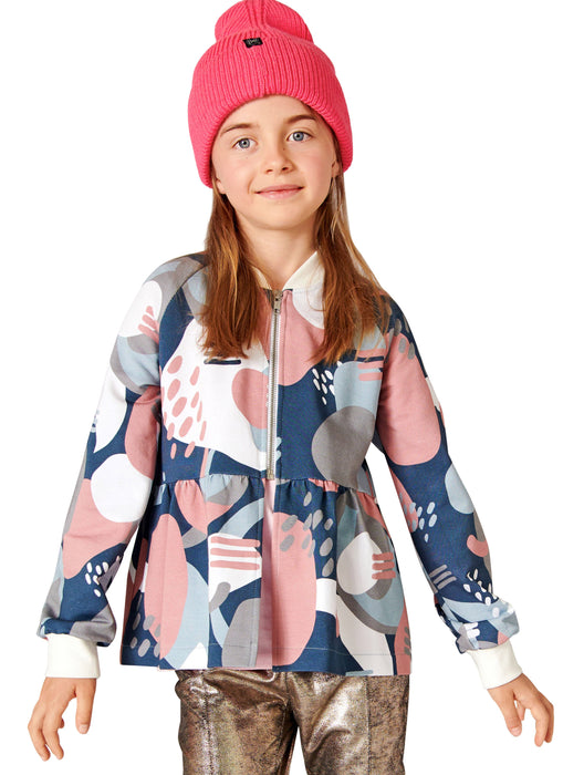 Burda Sewing Pattern 9237 Children's Blouson Top from Jaycotts Sewing Supplies