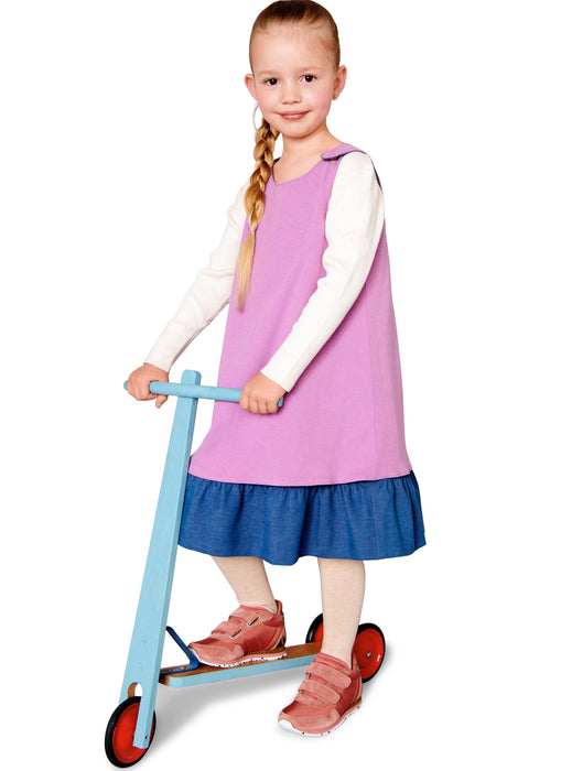 Burda Sewing Pattern 9238 Children's Dress from Jaycotts Sewing Supplies