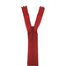 YKK Number 5 Heavy Duty Concealed Zips RED from Jaycotts Sewing Supplies