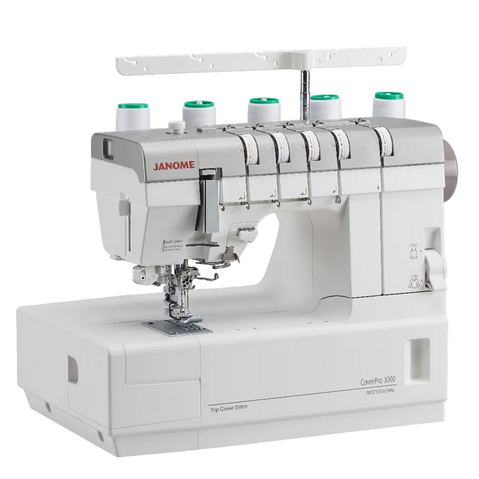 Janome Cover Stitch Machine | CP 3000 Professional from Jaycotts Sewing Supplies