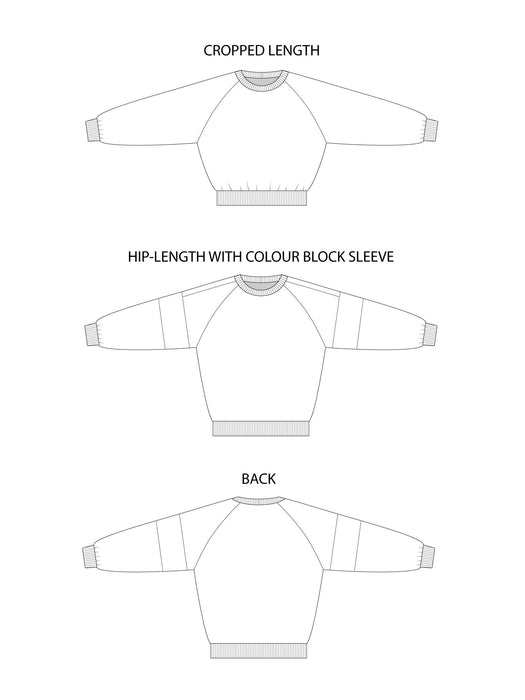Tilly and The Buttons Drew Sweatshirt Pattern from Jaycotts Sewing Supplies