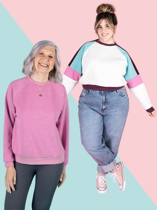 Tilly and The Buttons Drew Sweatshirt Pattern from Jaycotts Sewing Supplies