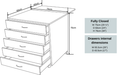 Horn 860 modular | 5 Drawer Caddy from Jaycotts Sewing Supplies