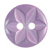 Basic buttons, Lilac star shape indent from Jaycotts Sewing Supplies