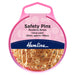 Small Brass Safety Pins | Value Pack of 100 from Jaycotts Sewing Supplies