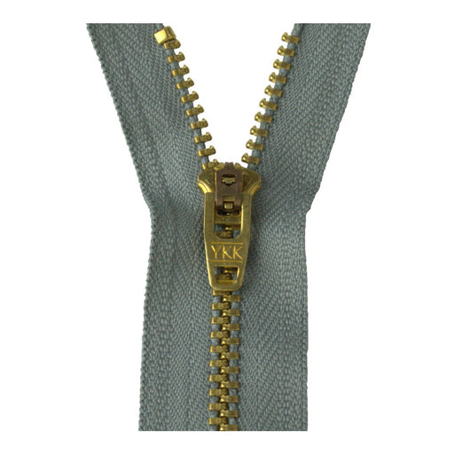 YKK Jeans Zip - Grey from Jaycotts Sewing Supplies