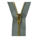 YKK Jeans Zip - Grey from Jaycotts Sewing Supplies
