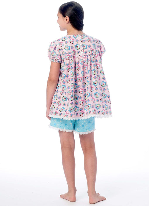 M6831 Girls' Sleepwear | Easy from Jaycotts Sewing Supplies