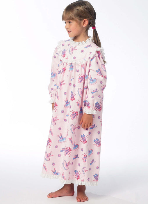 M6831 Girls' Sleepwear | Easy from Jaycotts Sewing Supplies