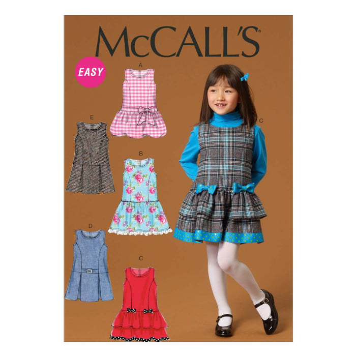 M7008 Children's/Girls' Jumpers from Jaycotts Sewing Supplies