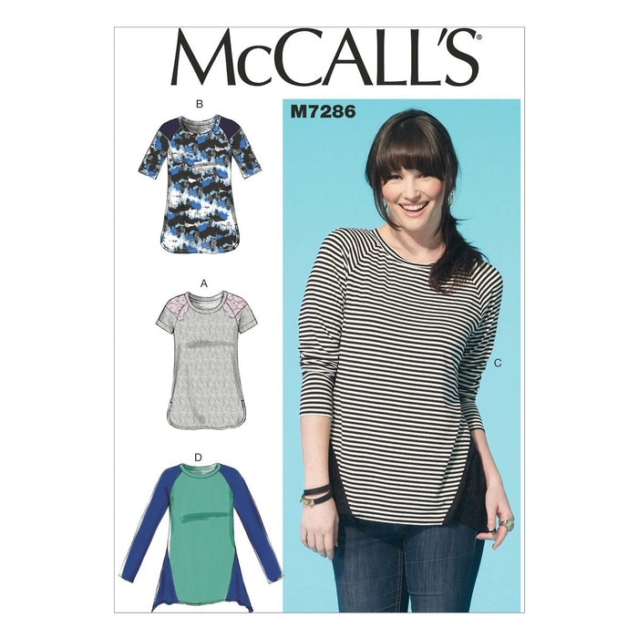 M7286 Misses' Tops from Jaycotts Sewing Supplies