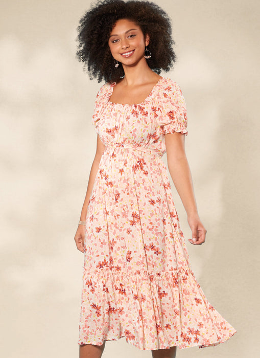 McCall's 8358 Vintage 70'S Wrap Dress Pattern by Laura Ashley from Jaycotts Sewing Supplies