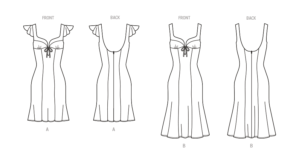 McCall's sewing pattern 8382 Misses' Dresses by Brandi Joan from Jaycotts Sewing Supplies