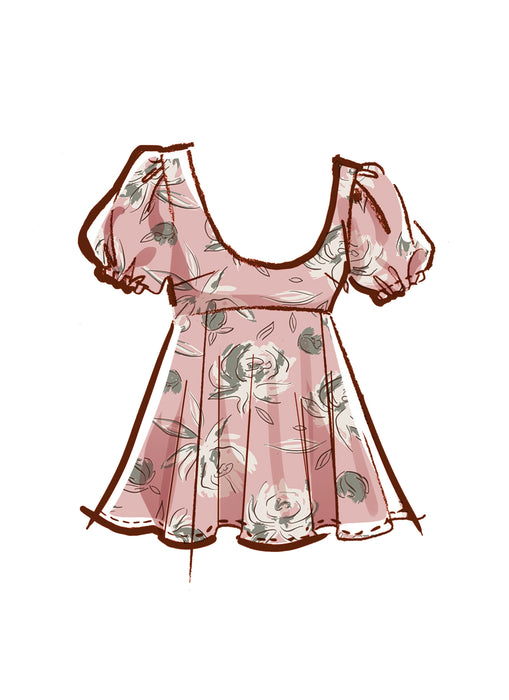 McCall's sewing pattern 8386 Misses' Tops from Jaycotts Sewing Supplies