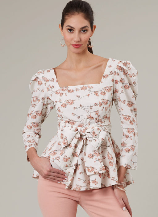 McCall's sewing pattern 8388 Misses' Tops from Jaycotts Sewing Supplies