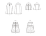 McCall's sewing pattern 8390 Women's Skirts from Jaycotts Sewing Supplies