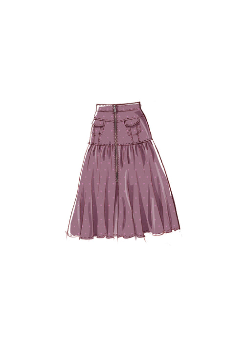 McCall's sewing pattern 8390 Women's Skirts from Jaycotts Sewing Supplies