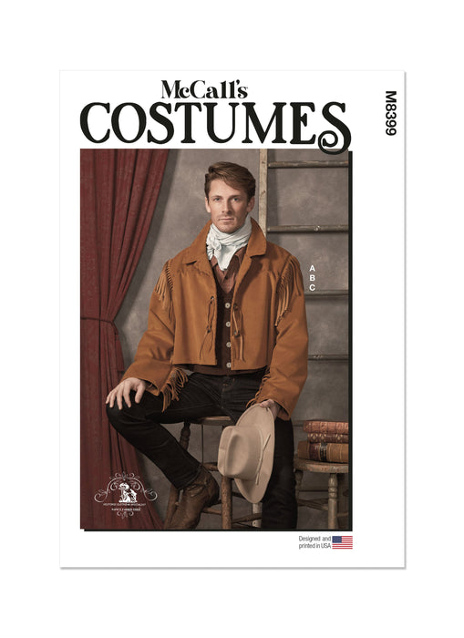 McCall's sewing pattern 8399 Men's Costumes from Jaycotts Sewing Supplies